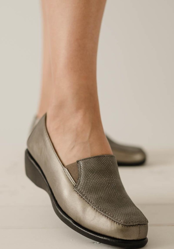 Comfort slip-on πλατφόρμες 221.SOL-175-L PEWTER