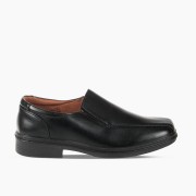 Ανδρικό slip-on casual 330.1296-L ΜΑΥΡΟ