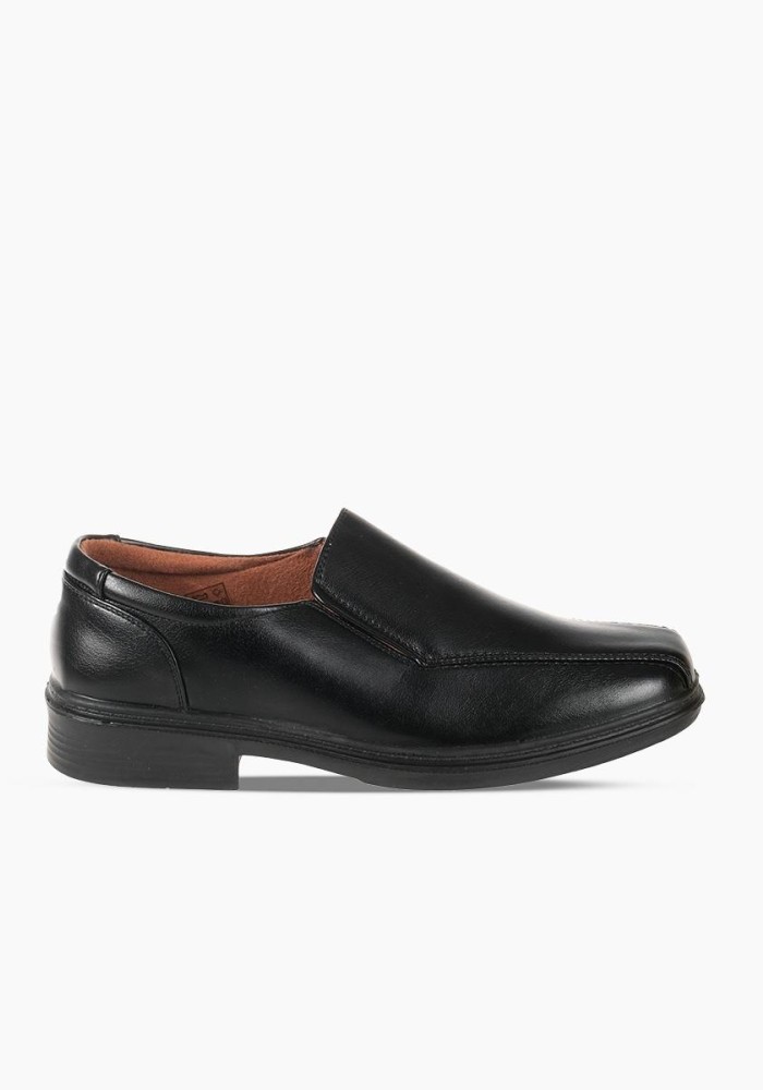 Ανδρικό slip-on casual 330.1296-L ΜΑΥΡΟ