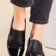 B-SOFT Slip-on comfort πλατφόρμα 405.05141-L ΜΑΥΡΟ