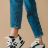 Chunky sneakers με μεγάλα κορδόνια 330.DK-B8235-L ΜΑΥΡΟ/ΑΣΠΡΟ