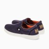 REFRESH Ανδρικό slip-on casual 395.171929-F ΜΠΛΕ/ΑΣΠΡΟ