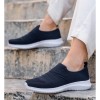 Slip-on υφασμάτινα sneakers 318.TR101204-W-F ΜΠΛΕ