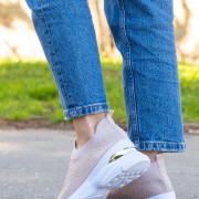 Slip-on υφασμάτινα sneakers 330.LY506-F ΡΟΖ