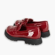 Loafers λουστρίνι για κορίτσια 396.DR19-LU ΜΠΟΡΝΤΩ