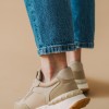 Chunky sneakers σε συνδυασμό χρωμάτων 330.LY585-L ΠΟΥΡΟ