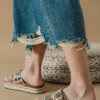 Boho style fussbett flatforms με δυο φάσες 431.HD-055-301-L ΤΑΜΠΑ