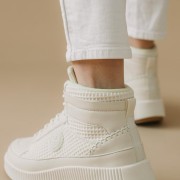 XTI Sneakers μποτάκι με ιδιαίτερη σόλα 395.142894-L ΜΠΕΖ