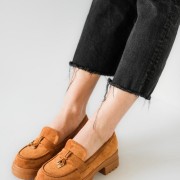 Suede loafers με chunky σόλα 396.D2730-L ΤΑΜΠΑ