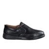 Casual ανδρικό slip-on (ΥΠΕΡΜΕΓΕΘΕΣ) 330.162-L ΜΑΥΡΟ