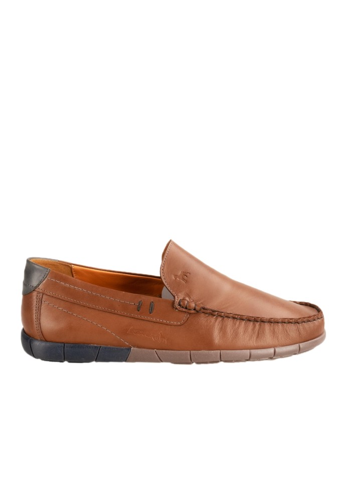 BOXER δερμάτινα ανατομικά loafers-μοκασίνια 031.21316-L ΤΑΜΠΑ