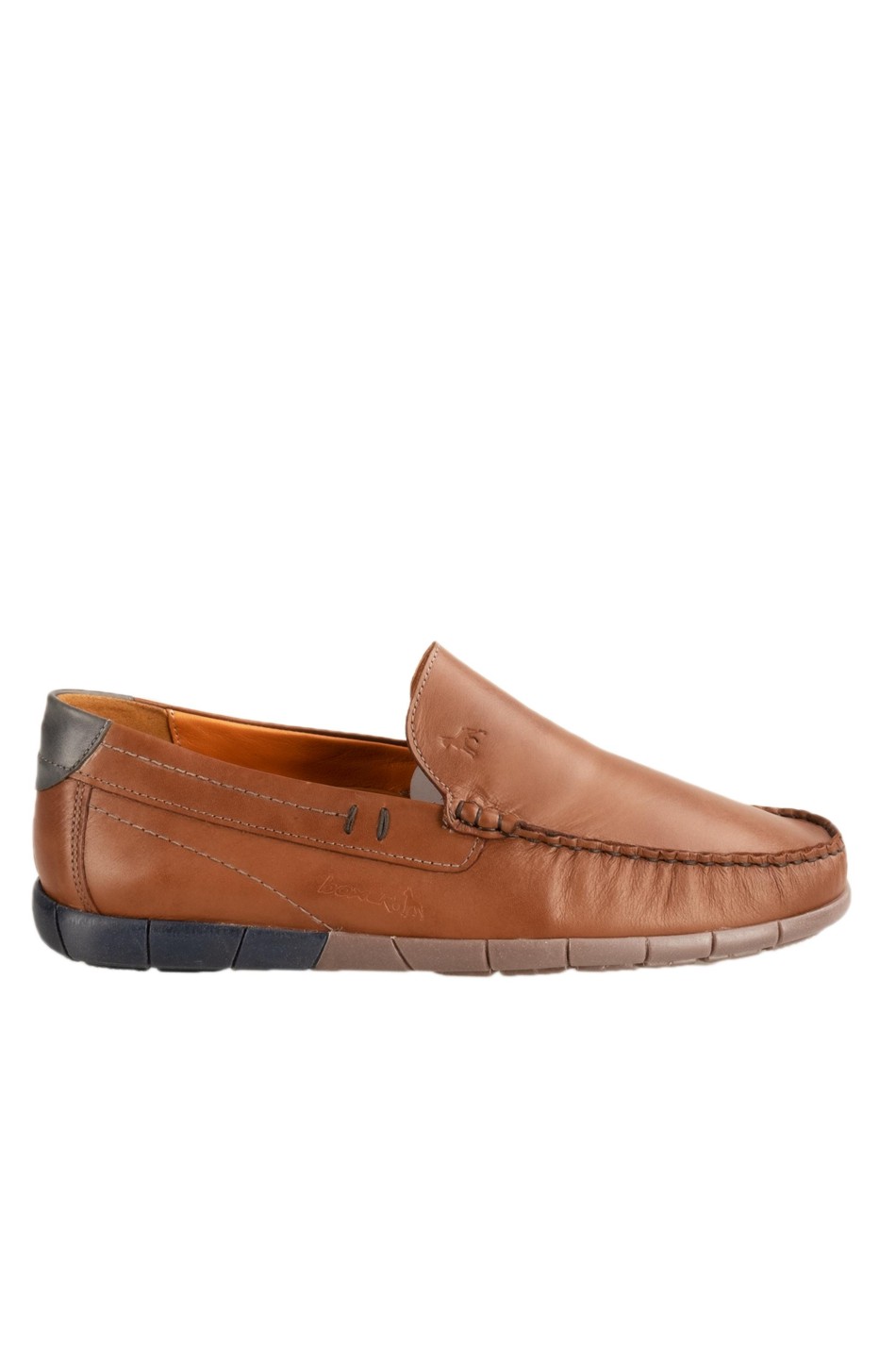 BOXER δερμάτινα ανατομικά loafers-μοκασίνια 031.21316-L ΤΑΜΠΑ