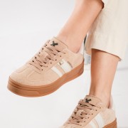 XTI Street style δίσολα sneakers ΜΠΕΖ