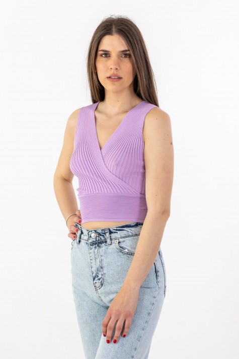 Ripped Crop Top 402.0367-TOP