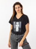 T-Shirt με Στάμπα 402.JLO-TSH