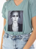 T-Shirt με Στάμπα 402.JLO-TSH