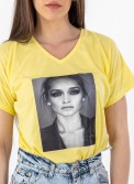 T-Shirt με Στάμπα 402.JLO-TSH