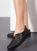 Δερμάτινο ανατομικό τρυπητό slip-on 401.3099-L