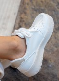 Casual Sneakers με σχέδιο ατο πλάι 376.C811-L