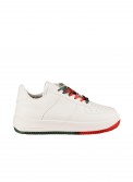 Casual sneakers με δίχρωμη σόλα και πολύχρωμα κορδόνια 330.LLN308-L