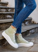 Refresh πάνινα sneakers με διπλή σόλα 395.170676-F