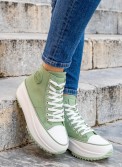 Refresh πάνινα sneakers με ιδιαίτερη σόλα 395.170846-F