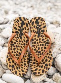 Ipanema γυναικείες leopar σαγιονάρες δίχαλο 004.780-23354-P