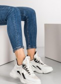 Chunky sneakers με γυαλιστερές λεπτομέρειες 306.TF180-L