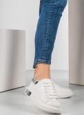 Tennis sneakers με κρακελέ μοτίβο 306.TF187-L