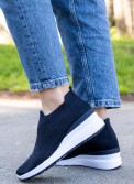 Υφασμάτινα slip-on sneakers 306.TF150-F