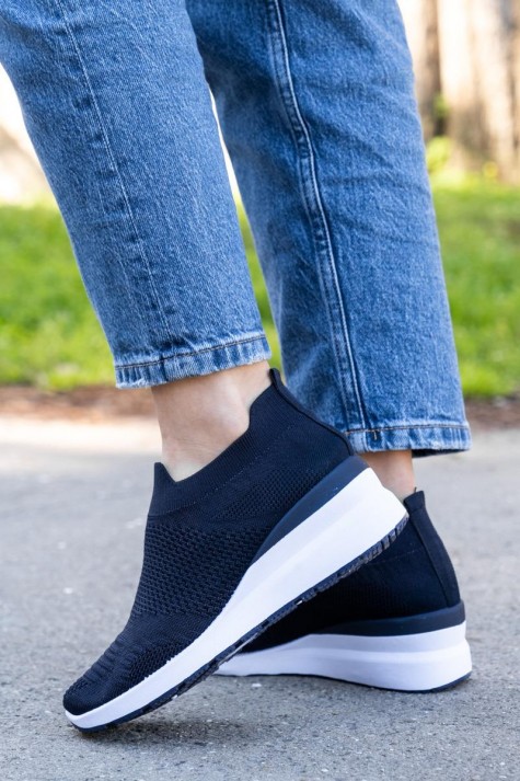 Υφασμάτινα slip-on sneakers 306.TF150-F