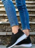 Υφασμάτινα slip-on sneakers 306.TF150-F