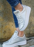 Δίπατα περλέ sneakers με διακοσμητικά στρας 330.TIB-8-L