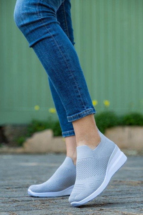 Υφασμάτινα slip-on sneakers 306.TF150-F