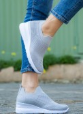 Υφασμάτινα slip-on sneakers 306.TF150-F