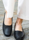 Comfort slip-on με δερμάτινο πάτο 221.FREDA-160-L