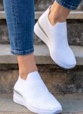 Υφασμάτινα slip-on sneakers 306.TF150-F