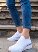 Υφασμάτινα slip-on sneakers 306.TF150-F