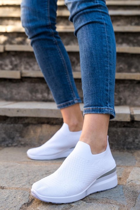 Υφασμάτινα slip-on sneakers 306.TF150-F