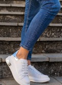 Tennis sneakers με κρακελέ μοτίβο 306.TF187-L